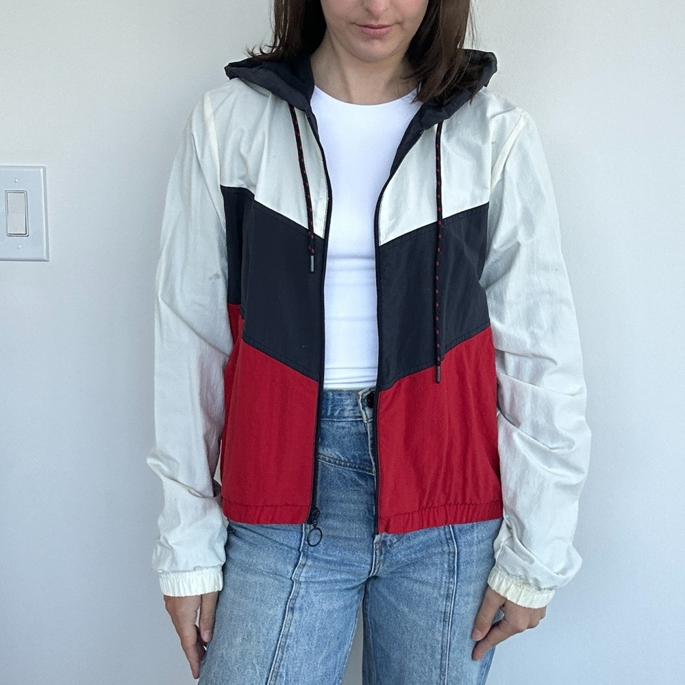 Vintage Abercrombie Colorblock Windbreaker Jacket